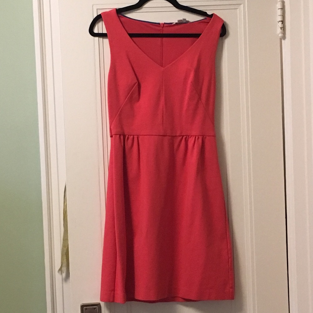 Boden ponte fit-and-flare dress